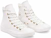Sneaker CONVERSE "CHUCK TAYLOR ALL STAR MONO WHITE" Gr. 36, weiß (vintage white)