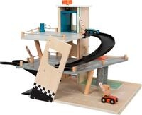 Spiel-Parkhaus SMALL FOOT "Parkhaus Rallye", bunt, Fahrzeug-Spielwelten, KinderB:36cm