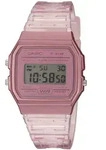 Chronograph, rosa (rosa, transparent), CASIO TIMELESS COLLECTION, Armbanduhren,