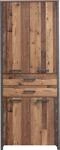 FORTE Aktenschrank "Clif" Mehrzweckschrank im Industriestil, Breite 86 cm x H&ouml;he 220