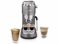 DE'LONGHI Espressomaschine "Dedica Arte EC885.GY" Kaffeemaschinen Siebträger grau