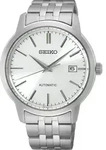 Automatikuhr SEIKO, silber (silberfarben, silberfarben), Armbanduhren, Herren,