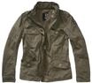 Allwetterjacke BRANDIT "Brandit Damen Ladies Britannia Jacket", Damen, Gr. XS, gr&uuml;n