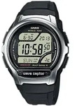 Funkchronograph CASIO FUNK, schwarz, Armbanduhren, Herren, Quarzuhr, Armbanduhr,
