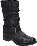 Stiefel JOSEF SEIBEL "Sanja 14, schwarz", Damen, Gr. 36, schwarz, Obermaterial: 100%