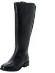 Weitschaftstiefel SHEEGO, Damen, Gr. 41, XXL-Schaft, schwarz, Leder, Schuhe