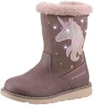 TOM TAILOR Winterstiefel "Blinkschuh" Langschafttstiefel, Kinderstiefel mit
