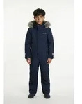 Schneeoverall TROLLKIDS "KIDS KIRKENES SNOWSUIT", M&auml;dchen, Gr. 140, N-Gr, blau