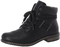 Rieker Schn&uuml;rstiefelette, Schn&uuml;rboots, Blockabsatz, mit gepolstertem