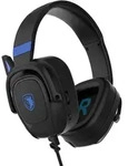 SADES Gaming-Headset "Zpower SA-732 Gaming Headset, schwarz/blau, USB,