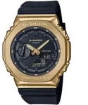 Chronograph CASIO G-SHOCK, schwarz (schwarz, goldfarben), Armbanduhren, Herren,