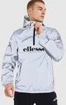 Windbreaker ELLESSE "ACERA OH JACKET", Herren, Gr. M, grau (reflective),