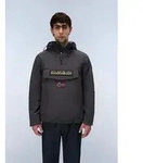 Anorak NAPAPIJRI "RAINFOREST WINTER 3 DARK GREY SOLID", Herren, Gr. XL, grau
