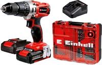 Einhell Akku-Schlagbohrschrauber "Power X-Change TE-CD 18/2 Li-i inkl. 64 tlg.