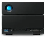 LACIE HDD-NAS-Festplatte "2big Dock ThunderboltTM3", schwarz, 40 TB, Festplatten