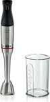 BOSCH Stabmixer "ErgoMaster Serie 6 MSM6M810, 4 Klingen, Mixfu&szlig; Edelstahl, schwarz"