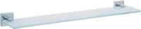 tesa Duschregal "EKKRO Glasablage ohne Bohren - 5 cm : 12,0 cm : 60 cm" Packung,