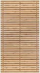Badematte KLEINE WOLKE "Level Holzmatte, Badvorleger" Gr. 3, beige (natur), H:8mm,
