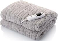 eta Heizdecke "SHAGGY" sehr weiches Polar Fleece, Timer, 7 Temperatustufen von 30-45