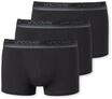 Boxer UNCOVER BY SCHIESSER "Uncover Cotton", Herren, Gr. L, 000, schwarz, Single