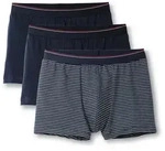 Boxershorts CALIDA "Natural Benefit", Herren, Gr. M (50), blau (navy), Single Jersey,