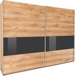 Wimex Schwebet&uuml;renschrank "Bramfeld Kleiderschrank" mit Glaselementen und
