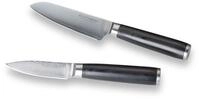 ECHTWERK Messer-Set Damazener, (Santokumesser / Sch&auml;lmesser inkl. Aufbewahrungsbox)