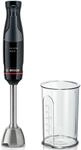 BOSCH Stabmixer "ErgoMaster Serie 4 MSM4B610, 4 Klingen, Mixfu&szlig; Edelstahl, schwarz"