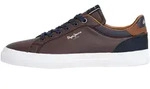 Trainingsschuh PEPE JEANS "trainers KENTON COURT M", Herren, Gr. 43, braun, 75%