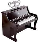 Spielzeug-Musikinstrument HAPE "Leuchttasten-Piano", schwarz (schwarzs),
