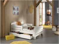 Einzelbett VIPACK Betten Gr. zum ausziehen von 140-200 cm, Liegefläche B/L: 90...