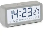 Funkwecker ATLANTA "1879-4", grau, Wecker, Funkwecker, Digitalwecker, Schlafzimmer,