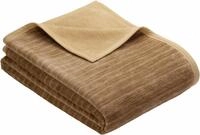 IBENA Wohndecke "Fano" mit Streifen versehen, Kuscheldecke