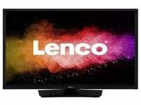 F (A bis G) LENCO LCD-LED Fernseher "DVL-2483BK - Smart-TV mit DVD" schwarz LED