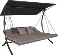 Angerer Freizeitm&ouml;bel Hollywoodschaukel "Luxus Smart sand" BxTxH: 210x145x160 cm