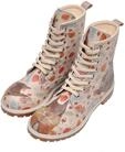 Schn&uuml;rboots DOGO "Long Boots Schn&uuml;rstiefel Squirrel Damen Stiefeletten, Longe",