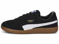 Sneaker PUMA "HANDBALL" Gr. 43, schwarz-weiß (puma black, puma white, gum) Schuhe