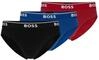 BOSS Slip "Brief 3P Power" 3 Stk. Elastikbund mit Logo