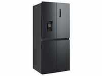 D (A bis G) HANSEATIC Multi Door "HCDB18080DWDI" Kühlschränke NoFrost,