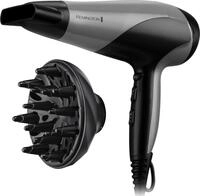 Remington Ionic-Haartrockner "Ionic Dry 2200 D3190S" 2.200 W 2 Aufs&auml;tze Schnelles,