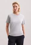 T-Shirt SEIDENSTICKER "Schwarze Rose", Damen, Gr. L, grau, 100% Baumwolle,...