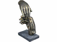 Casablanca by Gilde Dekofigur "Skulptur Two hands, bronzefarben", braun