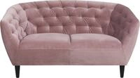 ACTONA GROUP 2-Sitzer "Ria Sofa, Couch, Doppelsofa, Loveseat," Samtstoff,