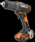 Worx Akku-Bohrschrauber "WX108" Set, zum Bohren & Schrauben, 20+1 Drehmoment, inkl. 2
