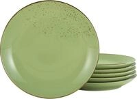 CreaTable Dessertteller "Essteller NATURE COLLECTION" Teller Set f&uuml;r 6 Personen, &Oslash;