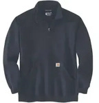 Hoodie CARHARTT "Sweatshirt", Herren, Gr. XL, blau, Obermaterial: 50% Baumwolle...