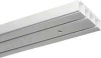 GARDINIA Gardinenschiene "Vorhangschienen Set GK2" 2 l&auml;ufig-l&auml;ufig Fixma&szlig;
