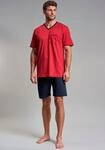 G&Ouml;TZBURG Shorty "Manhattan" 2 tlg. Kurzarm, V-Ausschnitt, kurze Hose,...