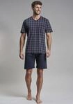 Shorty G&Ouml;TZBURG "Bronx", Herren, Gr. 56 (XXL), blau (navy), Single Jersey,