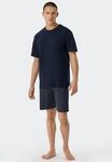 Schiesser Shorty "selected premium inspiration" 2 tlg. mit rundem Halsausschnitt